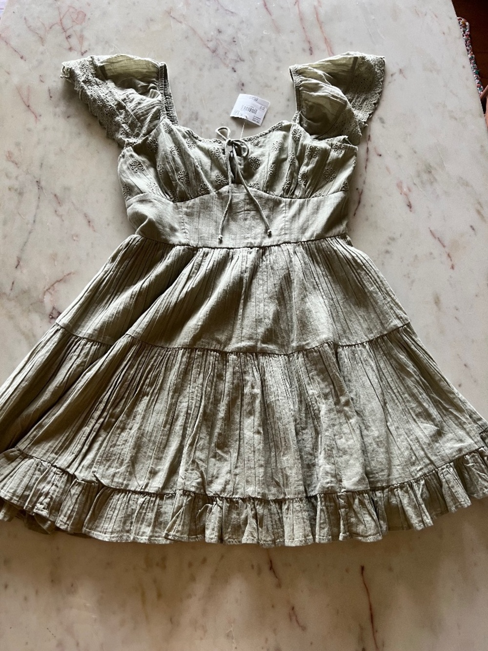 NWT AE flutter sleet mini. 100% cotton